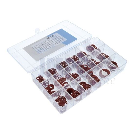 Sortiment Satz Faserringen 5>19MM - 400 Teile