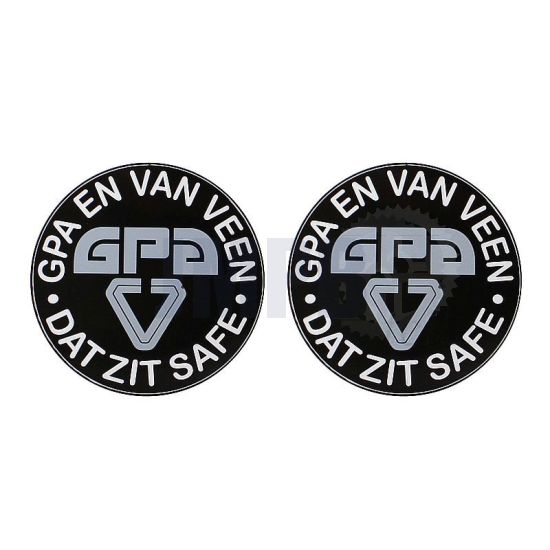 Aufklebersatz Rund GPA & Van Veen Kreidler