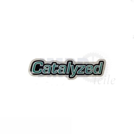 Aufkleber Tank Catalyzed Vespa Ciao