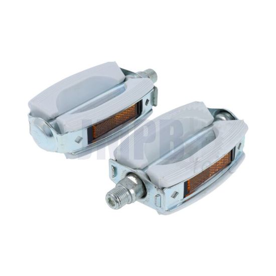 Pedal / Trapper Satz Union Weiß