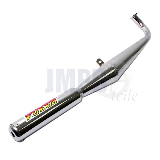 Auspuff Tomos A3 Tecno Fuego Boss Chrom