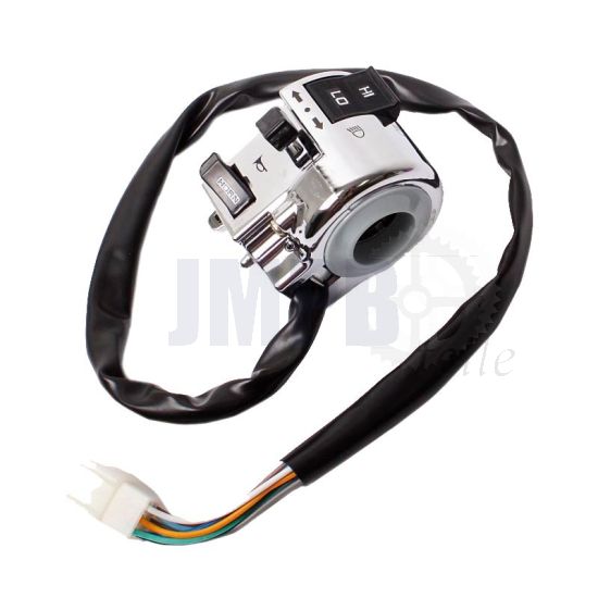 Lenkerschalter Links Chrom 25MM