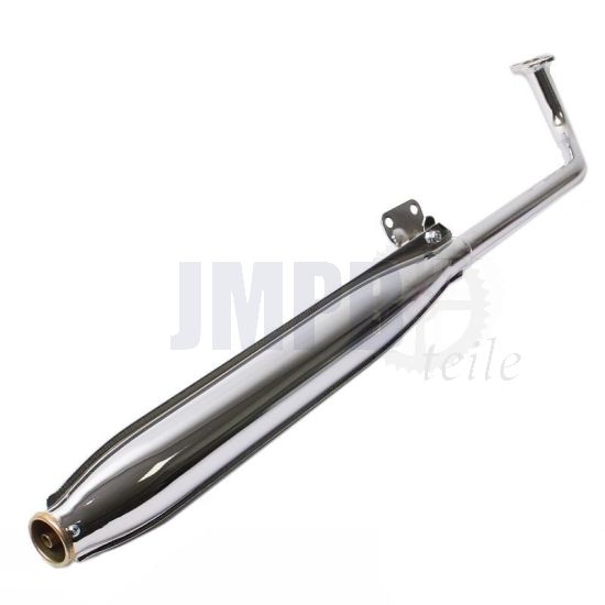 Auspuff Tomos A35 / Flexer Speedy 26MM Chrom