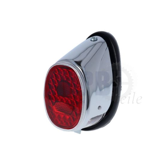 Rücklicht Chrom Modell Hella Oldtimer mit Bremslicht