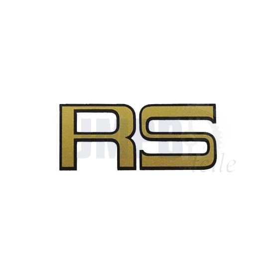 Rahmenaufkleber Kreidler Gold/Schwarz RS
