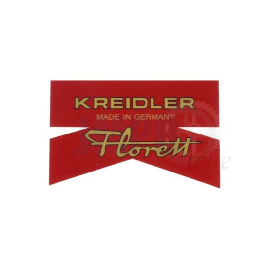 Aufkleber Hinter Schutzblech Kreidler Rot/Gold