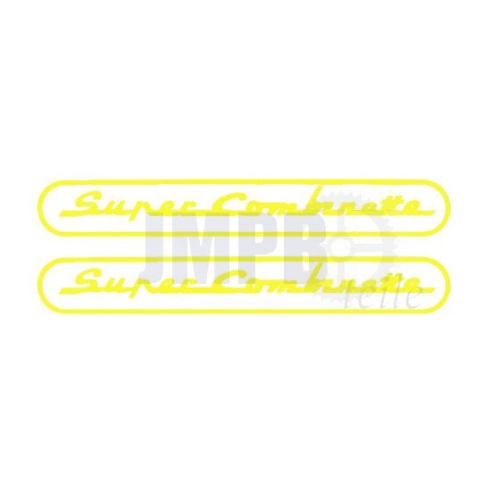 Aufkleber Zundapp Super Combinette 2 Stück