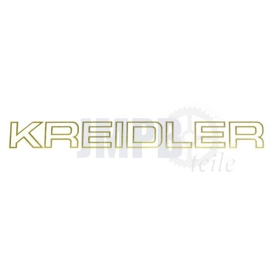 Aufkleber Kreidler Gold 200MM Pro Stück