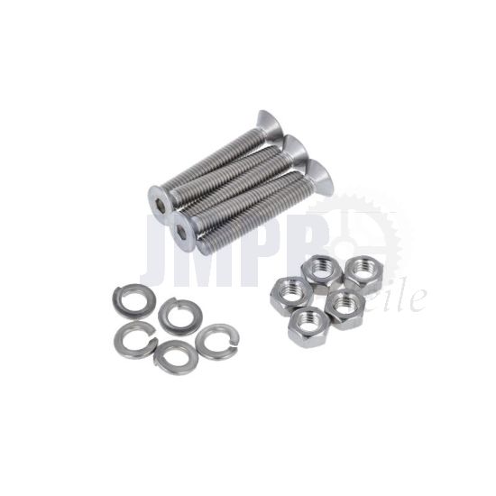 Schraubensatz Bremsscheibe Kreidler Edelstahl 15-Stück