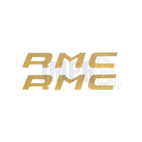 Aufklebersatz Kreidler RMC Gold 135X30MM