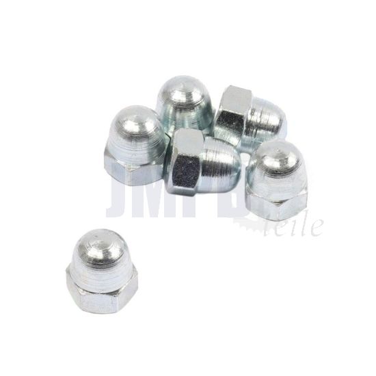 M7 Hutmutter Verzinkt Din 1587