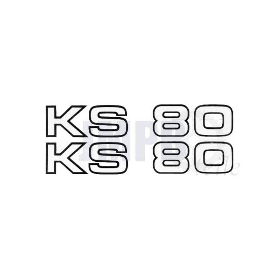 Aufklebersatz Zundapp KS80