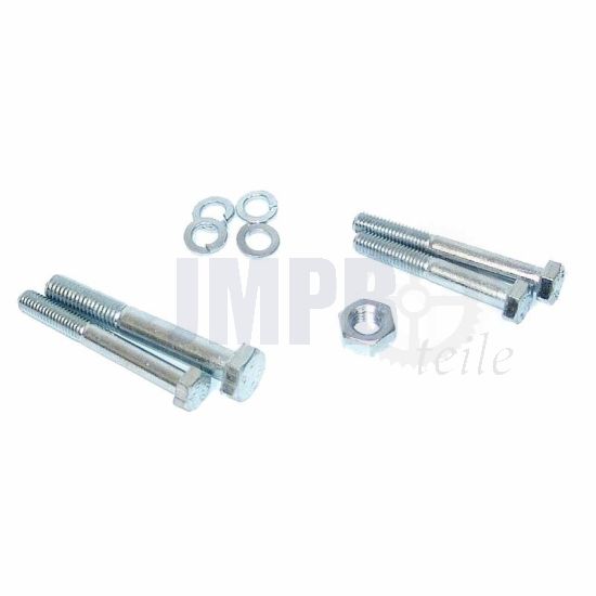 Befestigungssatz Motorhalterung Hinter Zundapp 517 Verzinkt