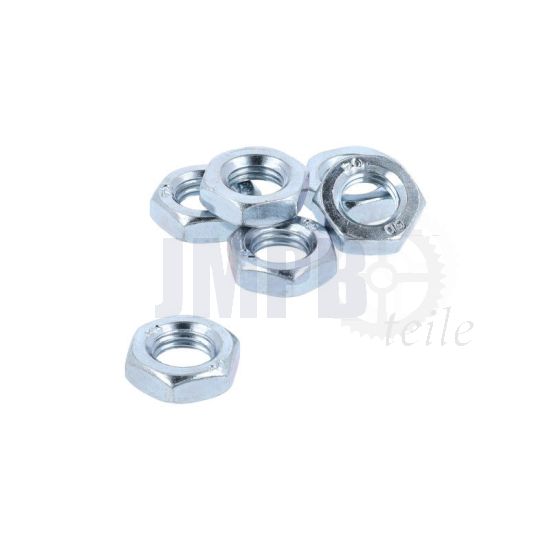 Sechskantmutter Niedrig M8X1 Verzinkt Din 439B