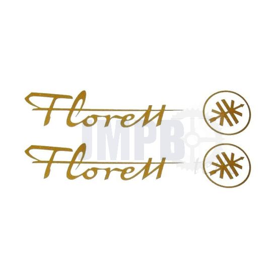 Aufklebersatz Kreidler Eiertank Gold + Logo