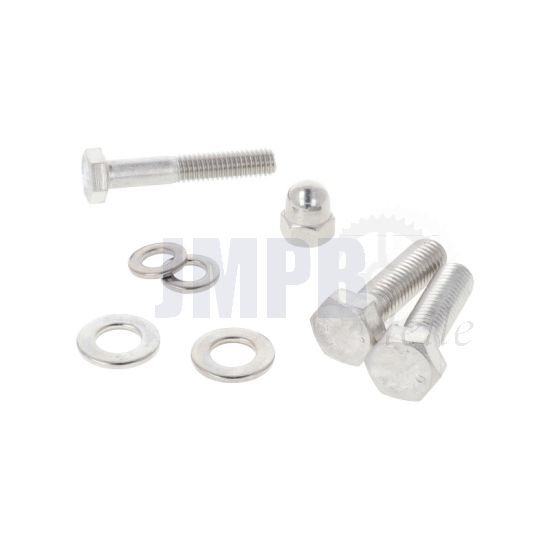 Befestigungssatz Gepäckträger Zundapp 517 Edelstahl