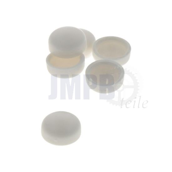 Kappe für Kennzeichenhalter Weiß Pro Stück