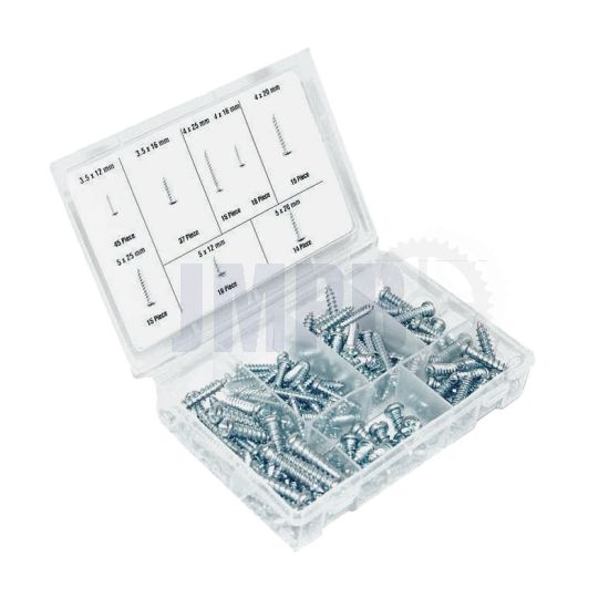 Sortiment Satz Parker Schrauben 175-Teilig