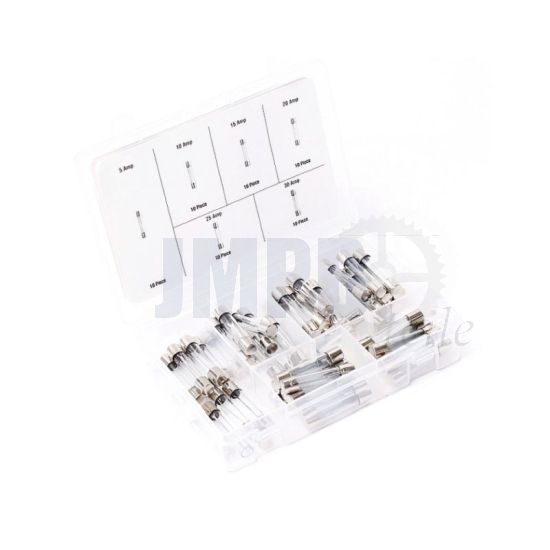 Sortiment Satz Glassicherungen - 60 Teilig