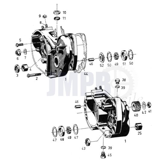 Kurbelgehäuse Sachs 50/2