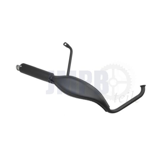 Auspuff Tomos Tecno Snake Schwarz