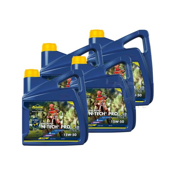 N-Tech Pro R+ Off Road 15W-50 - 4 x 4 Liter