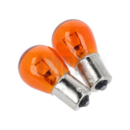 Lampe BAU15S 12V PY21W Orange – 2 Teilig