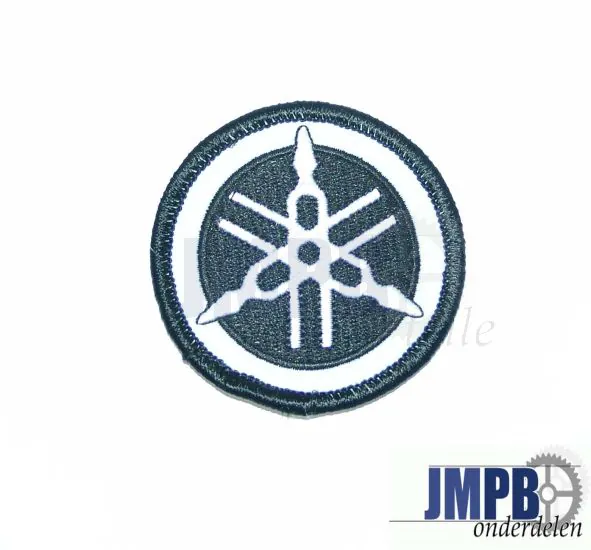 Aufbügler Emblem Yamaha SCHWARZ