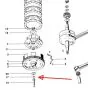 Paßscheibe für Kupplung Druckstange Kreidler 0.20MM