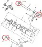 Sicherungsscheibe Achse 8MM Yamaha