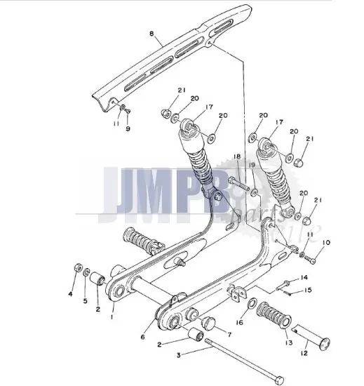 Schwinge Yamaha FS1 DX