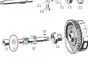Paßscheibe 13X19X0.10MM Hauptachse Sachs