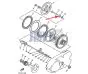 Mutter Kupplungsgehäuse Yamaha FS1/DT/RD
