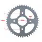 Kettenrad Puch M50 36 Zähne