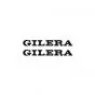 Aufklebersatz Gilera Klein Schwarz 81X10MM