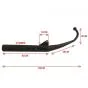 Auspuff Honda MB5 Schwarz / Original Modell