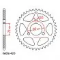 Kettenrad 40 Zähne Honda MT/MB/MTX-SH