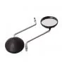 Spiegelsatz Honda MT/MB/MTX Schwarz/Chrom