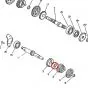 Clip Hauptwelle / Ritzelwelle Yamaha FS1/DT/RD 15MM