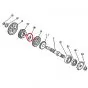 Clip Hauptwelle / Ritzelwelle Yamaha FS1/DT/RD 15MM
