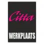 Werkplaats Aufkleber Citta Schwarz Niederländisch