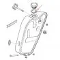 Dichtungsring Öleinfülldeckel Stahlen Yamaha FS1 Öltank / TY50 / DT50M