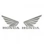 Aufklebersatz Honda Flügel Grau 105X85MM