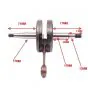 Kurbelwelle Sachs / Hercules Kobo 14 Top Racing