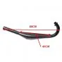 Auspuff Sachs M90 Expansion Chrom Flanschanschluss
