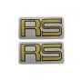 Aufklebersatz Kreidler RS Gold auf Silber 25X49MM