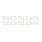 Aufklebersatz Honda Wort Weiß 22CM