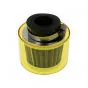 Powerfilter PVC Gelb Transparent 28/35MM Recht