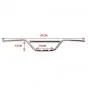 Lenker Moto Cross Universal - Chrom Ohne Logo