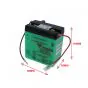 Batterie Kawasaki AR50 6 Volt Ohne Säure